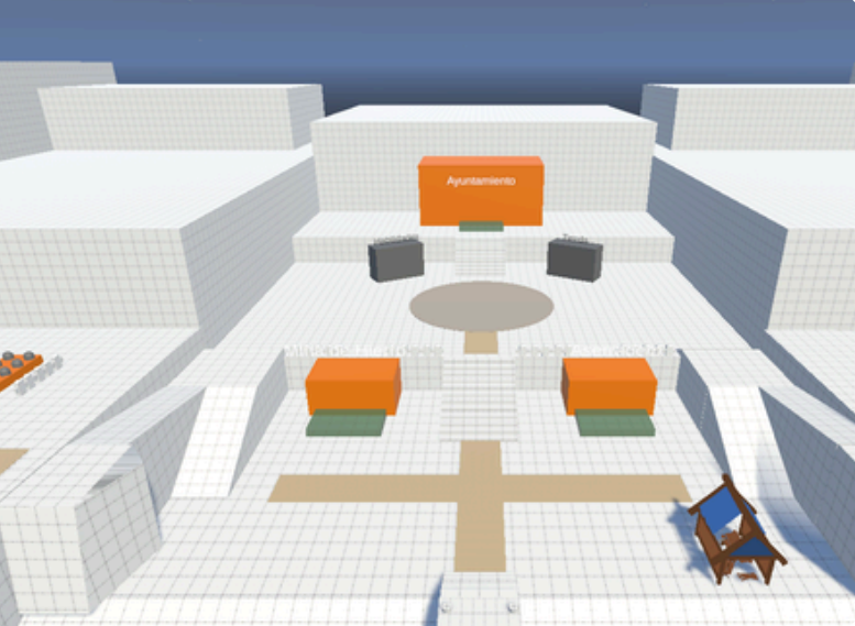 Blocking del lobby con ProBuilder