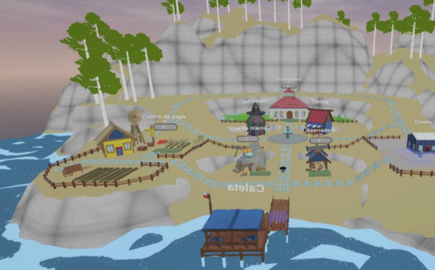 Terrain shader — ejemplo en isla